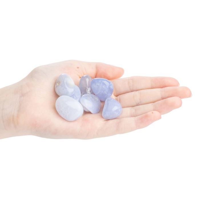Blue Chalcedony Tumblestone 2-3cm