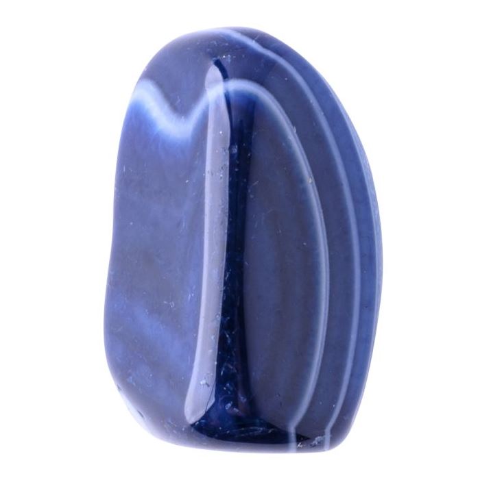 Banded Blue Agate Tumblestone 2-3cm