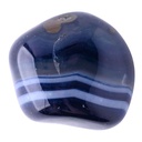 Banded Blue Agate Tumblestone 2-3cm