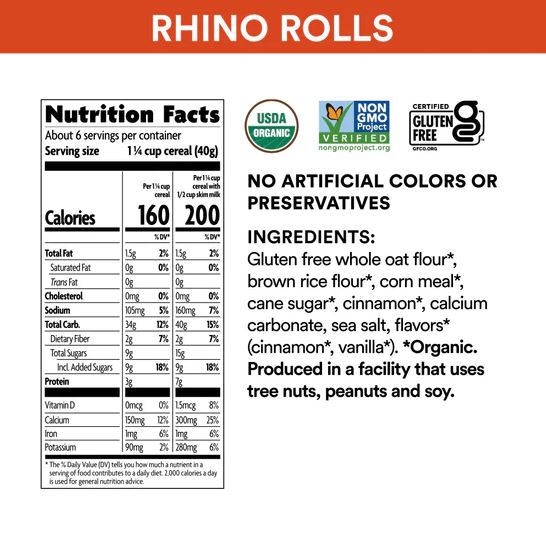 Nature's Path Envirokidz Organic Rhino Rolls 9.5oz