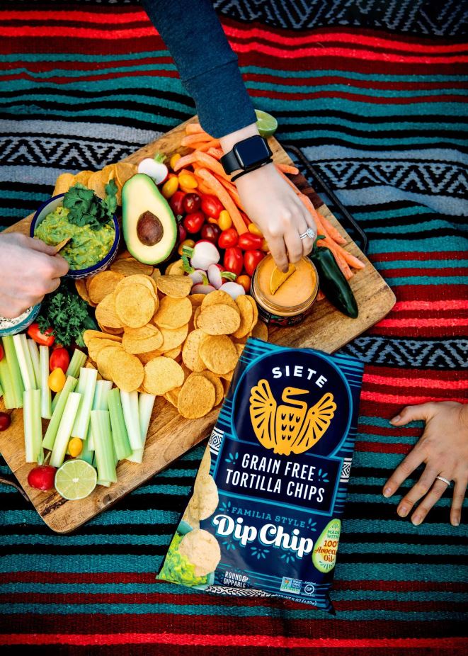 Siete Grain Free Tortilla Chips Dip Chip 5 oz