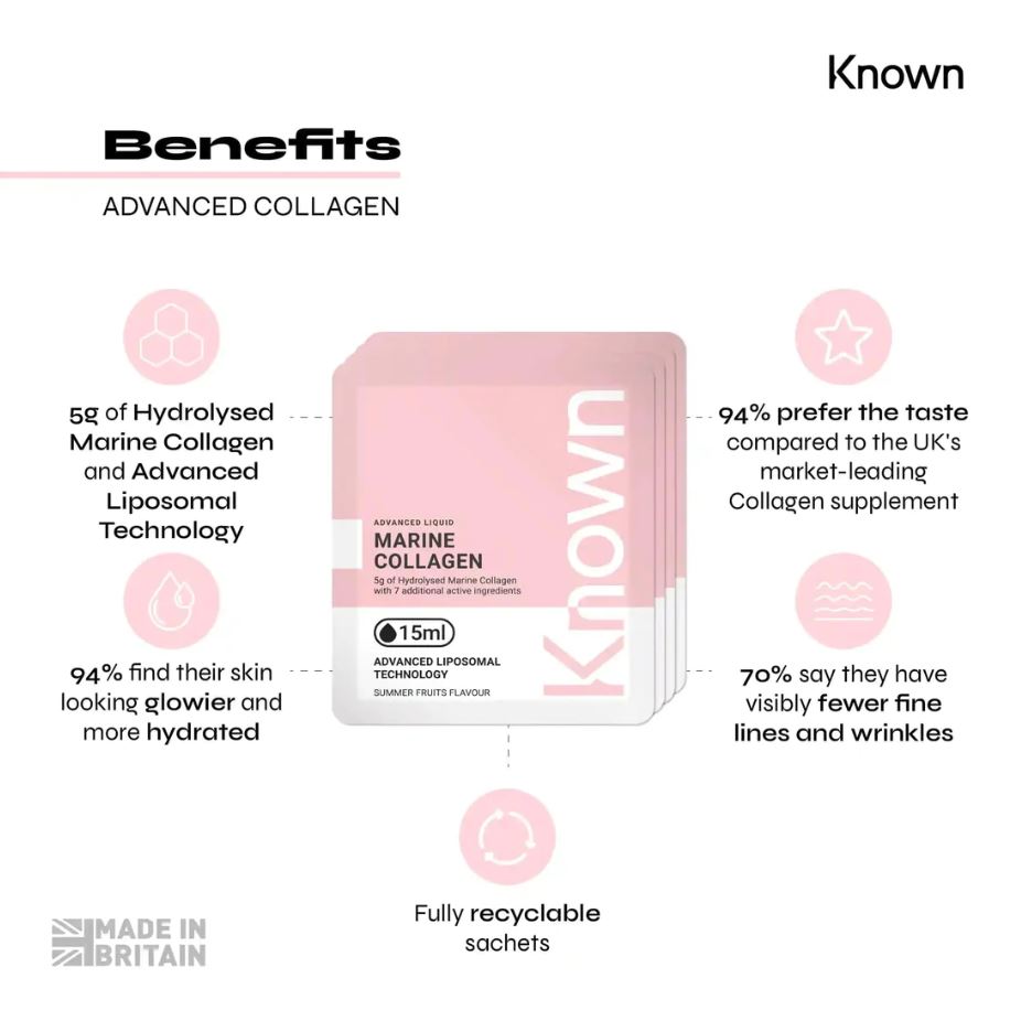 Known Advanced Collagen Sachets 14 Pack