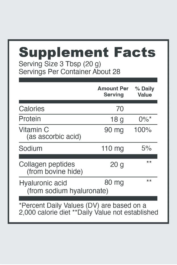 Vital Proteins Unflavored Collagen Peptides 20oz