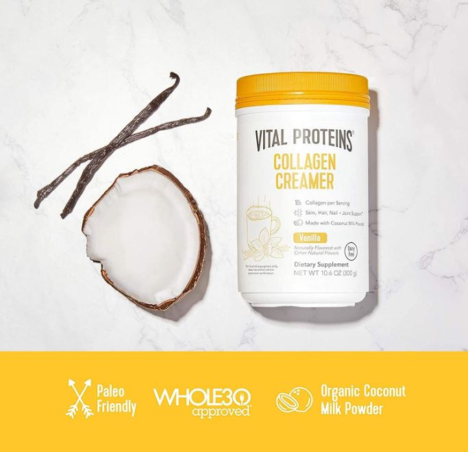 Vital Proteins Collagen Creamer Vanilla 10.6oz