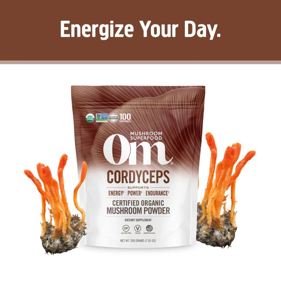 Om Cordyceps Mushroom Powder 3.5oz