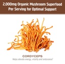 Om Cordyceps Mushroom Powder 3.5oz