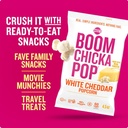 Boomchickapop White Cheddar Popcorn 4.5oz