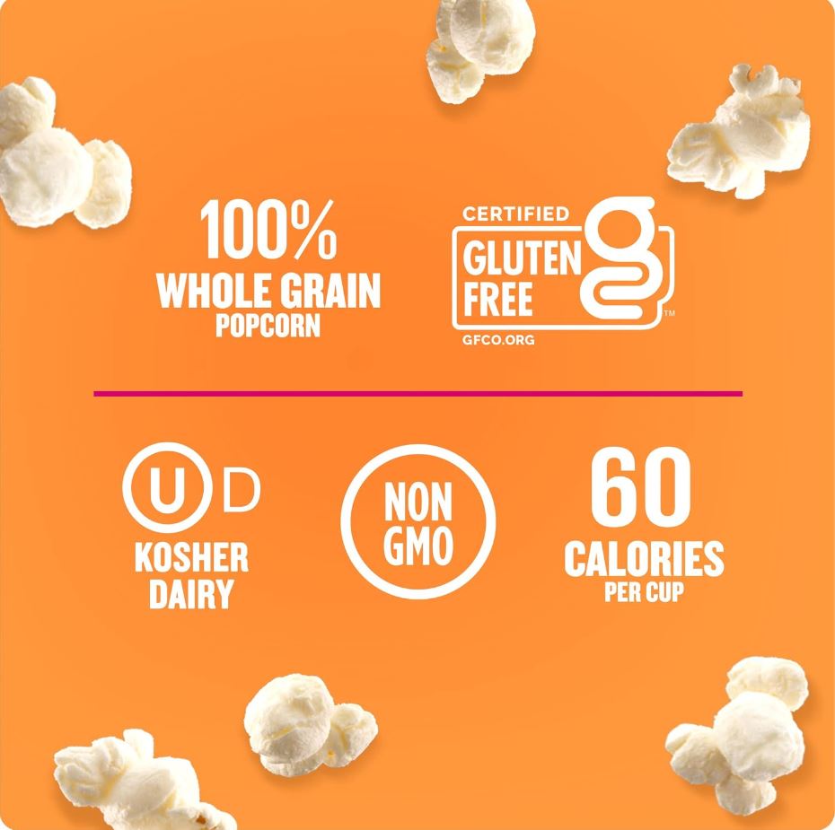 Boomchickapop White Cheddar Popcorn 4.5oz