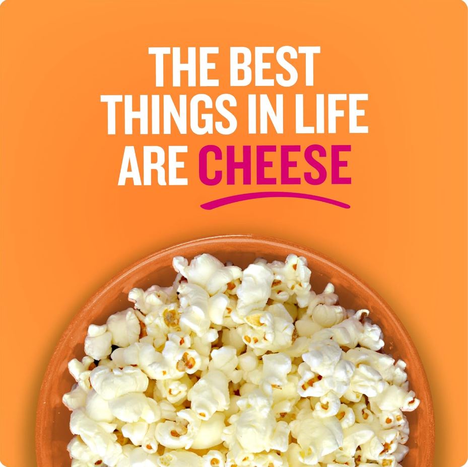 Boomchickapop White Cheddar Popcorn 4.5oz