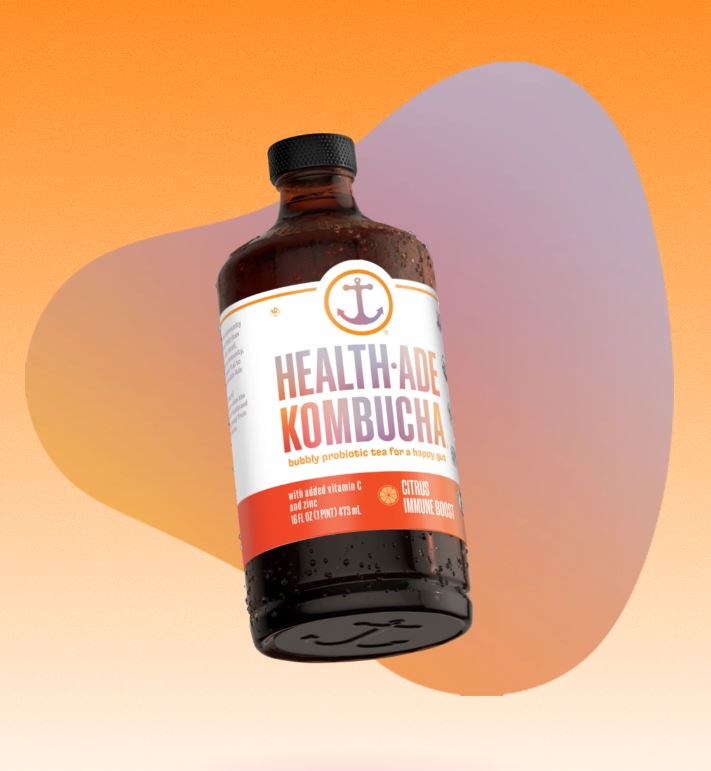 Health-Ade Kombucha Citrus Immune Boost 16oz