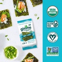 Gimme Seaweed Snacks Organic Sea Salt 0.17oz