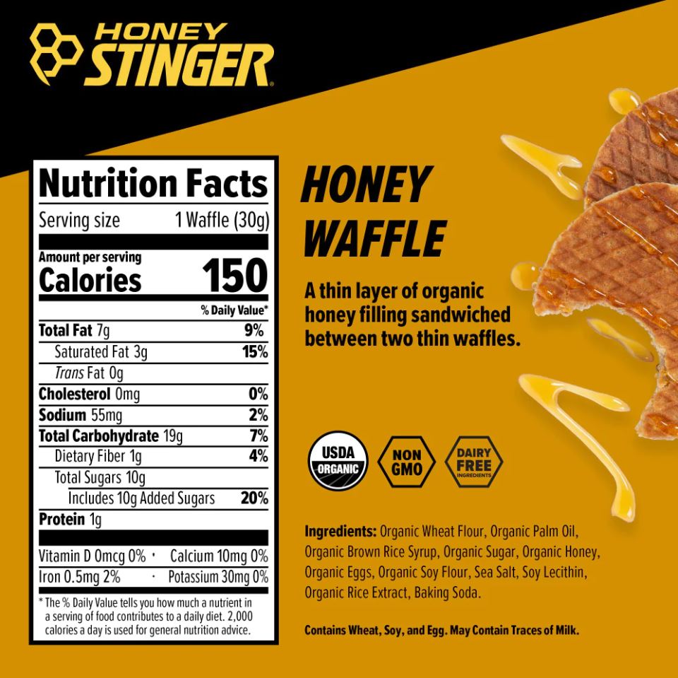 Honey Stinger Organic Honey Waffle 1.06oz
