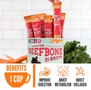 LonoLife Beef Bone Broth Sticks 4 Pack 2.12oz