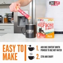 LonoLife Beef Bone Broth Sticks 4 Pack 2.12oz