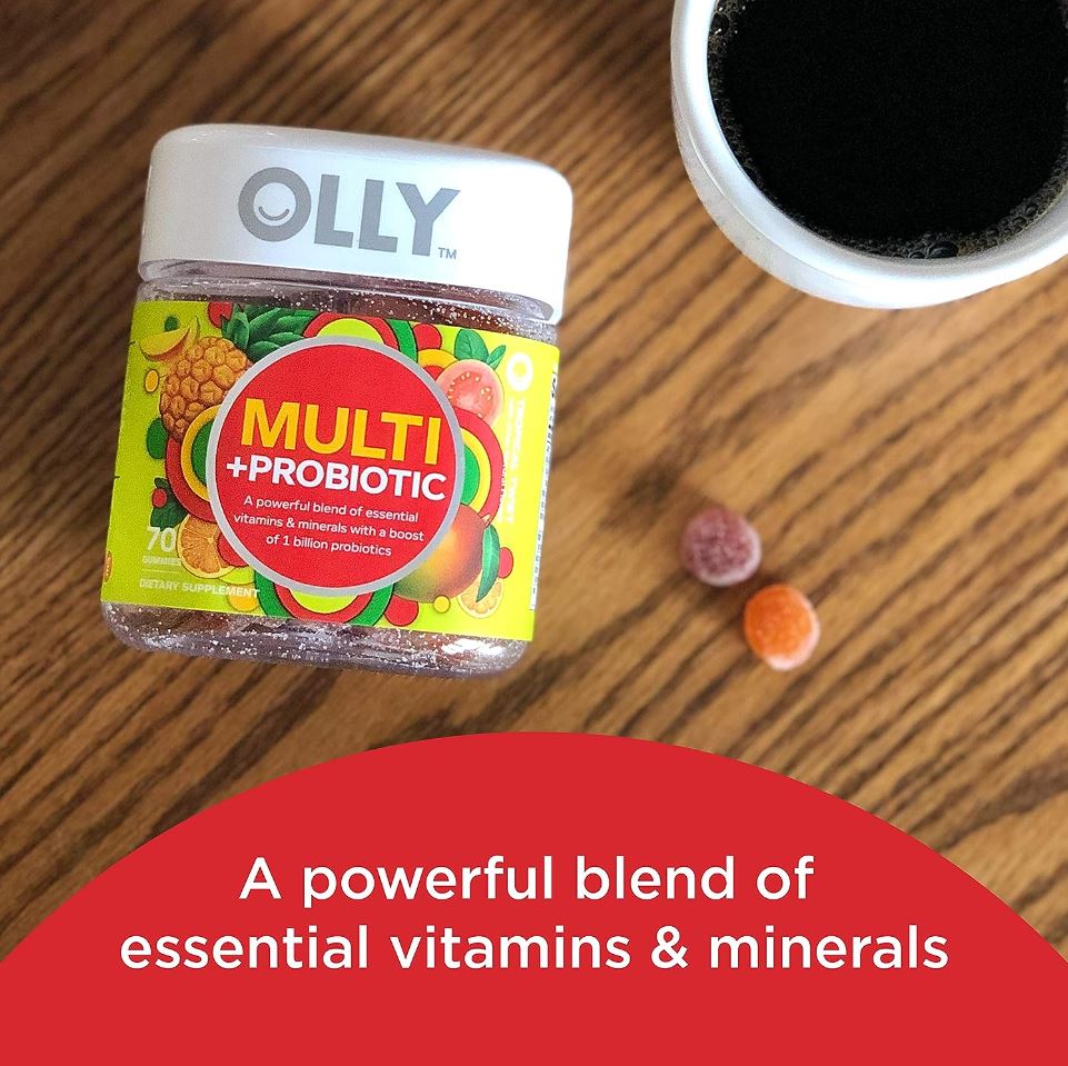 Olly Multi-Probiotic Tropical Flavored Supplement 70ct