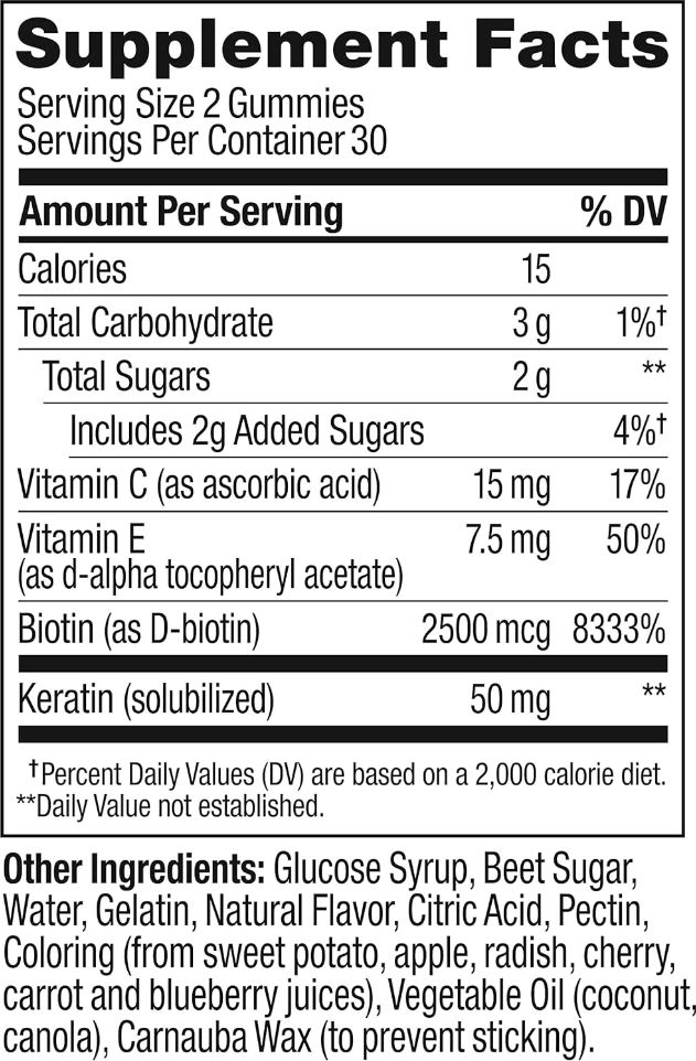 Olly Undeniable Beauty Gummy Grapefruit Supplement 60ct
