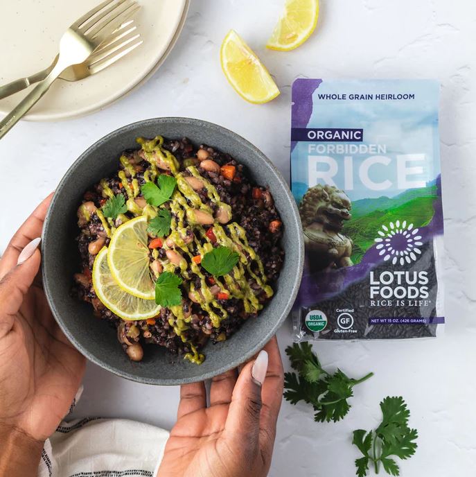 Lotus Foods Forbidden Black Rice 15oz