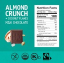 Hu Almond Crunch Milk Chocolate Coconut Flakes Bar 2.1oz