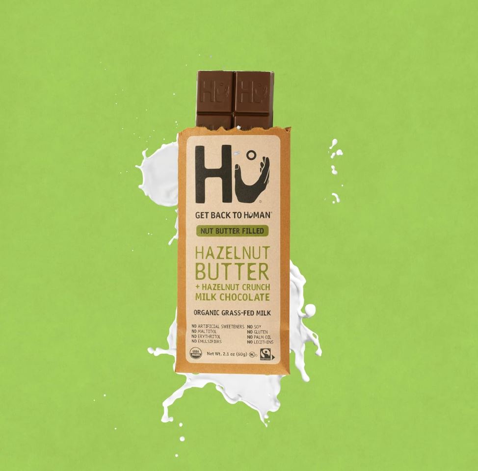 Hu Hazelnut Milk Chocolate Bar 2.1oz