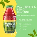 Wondermelon Organic Lemon Cayenne Watermelon Juice 8.45oz