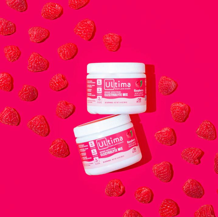 Ultima Replenisher Electrolyte Powder Raspberry 3.4oz