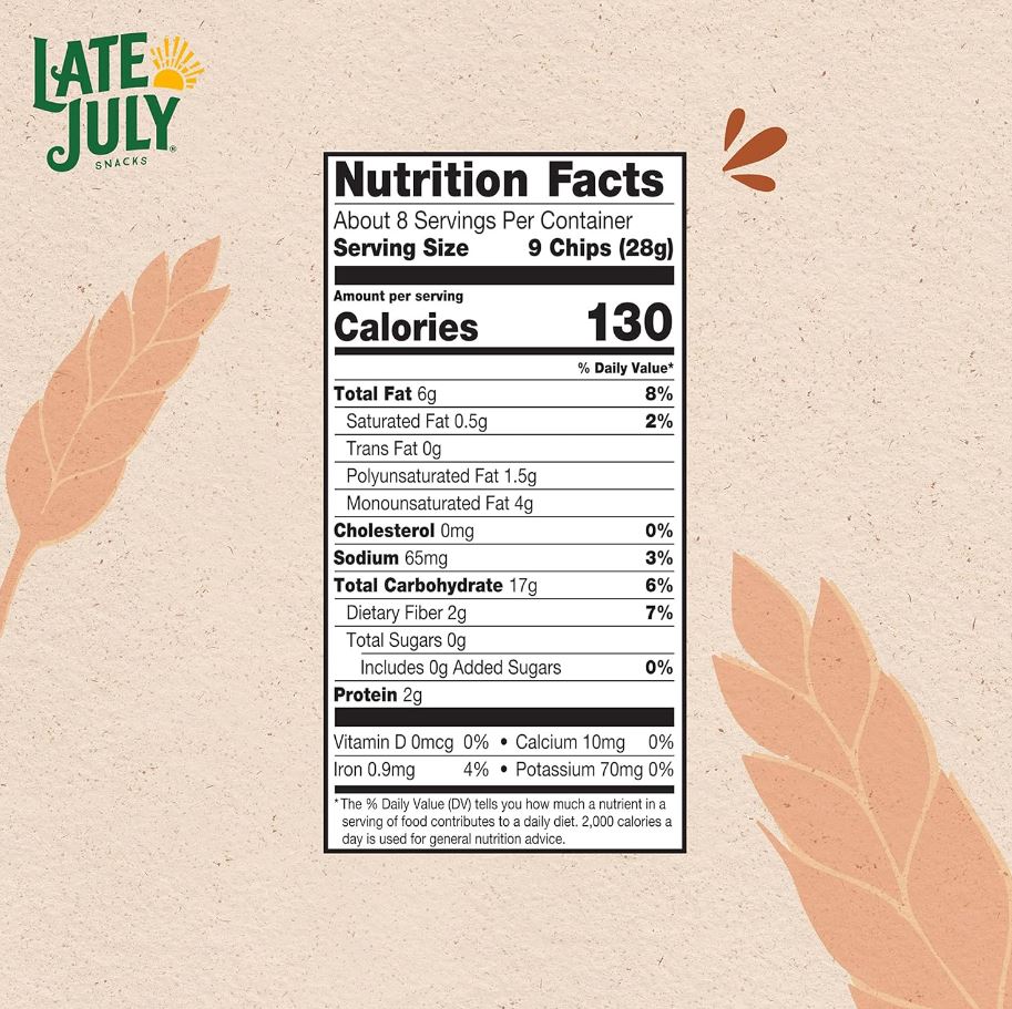 Late July Multigrain Sea Salt Tortilla Chips 7.5oz