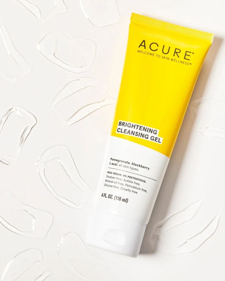Acure Brightening Cleansing Gel 4oz
