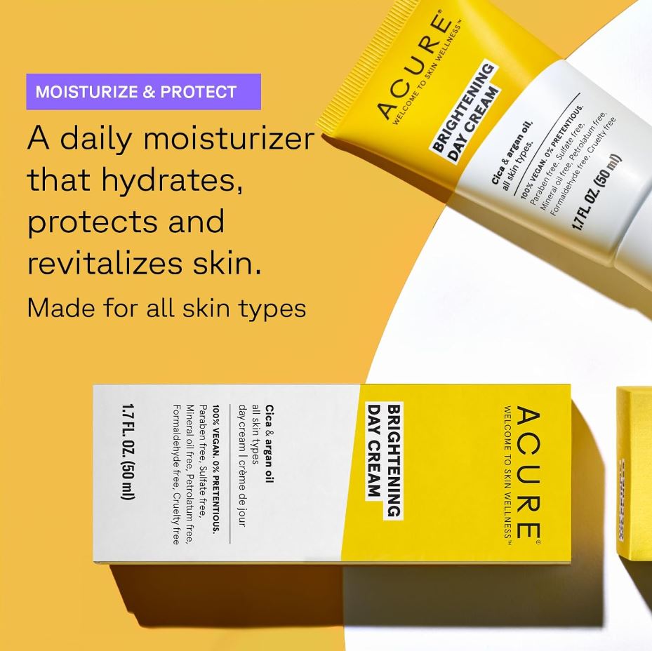 Acure Brightening Day Cream 1.7oz