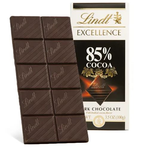 Lindt Cocoa 85% Chocolate Bar 3.5oz