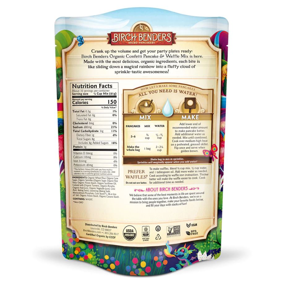 Birch Benders Confetti Pancake Mix 14oz