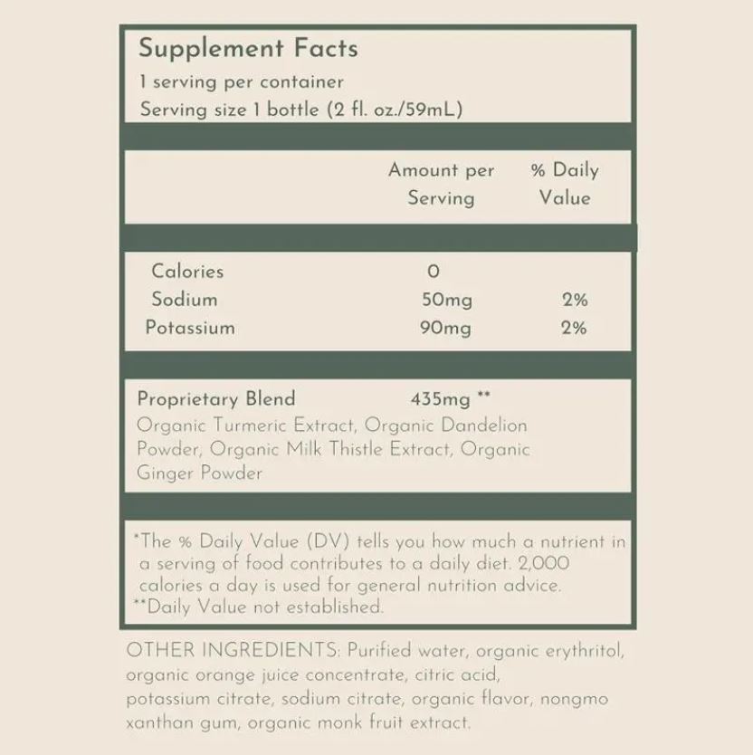Dose Wellness Shot for Liver 2oz