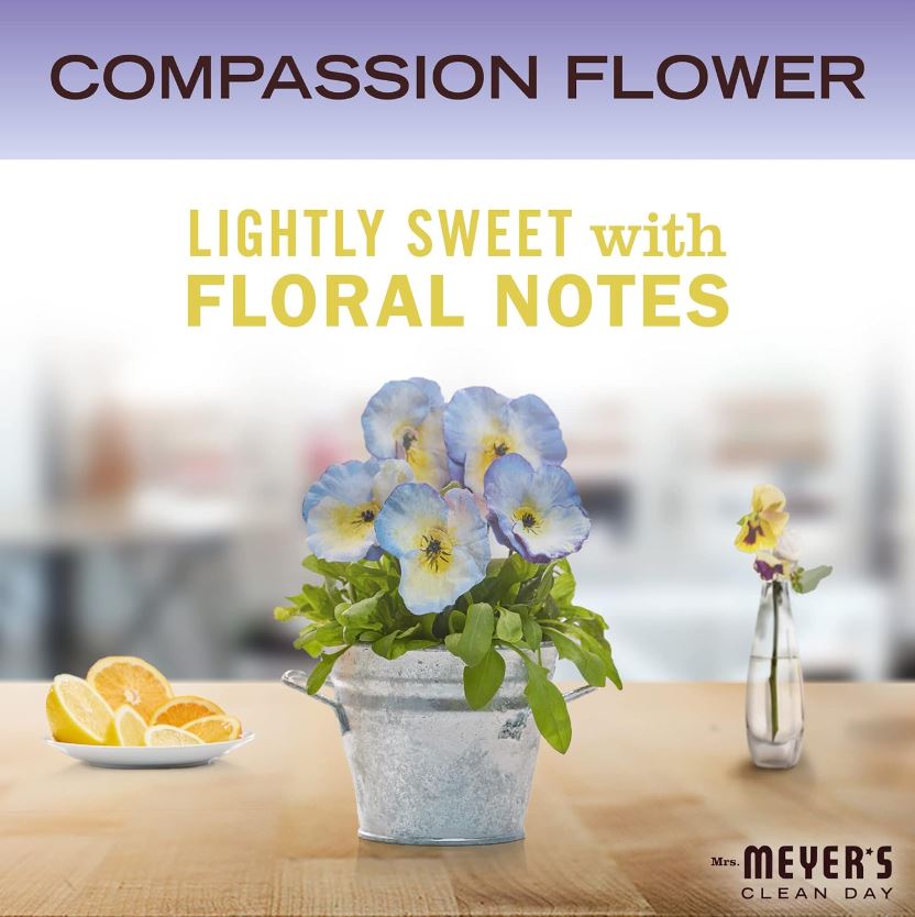 Mrs Meyer's Liquid Hand Soap Compassion Flower 12.5oz