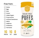 Serenity Kids Cheddar Cauliflower Spinach Puffs 1.5oz