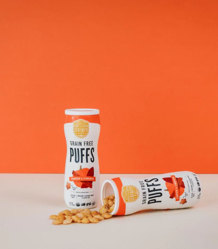 Serenity Kids Pumpkin Cinnamon Puffs 1.5oz