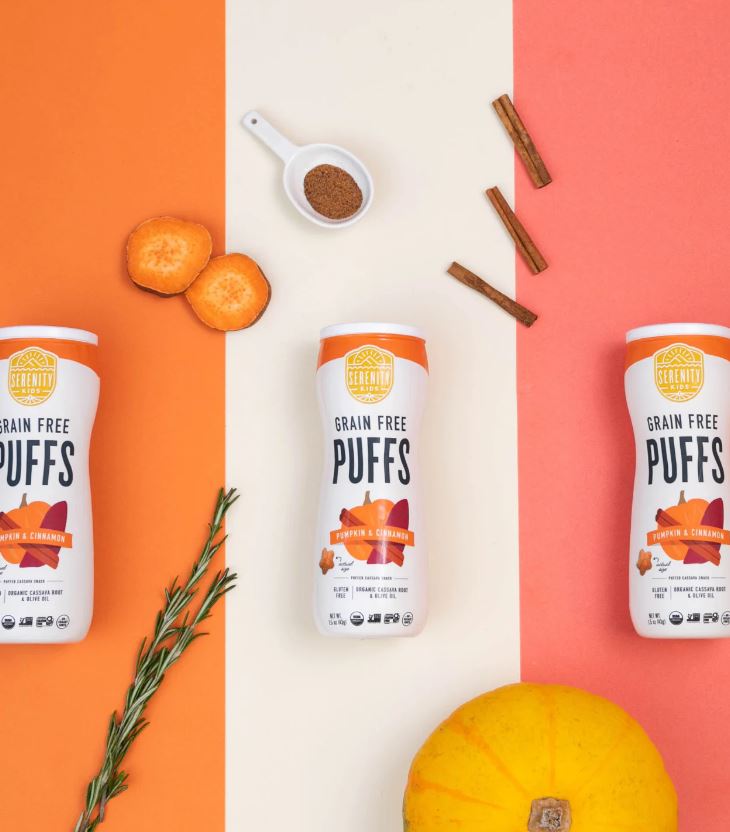 Serenity Kids Pumpkin Cinnamon Puffs 1.5oz