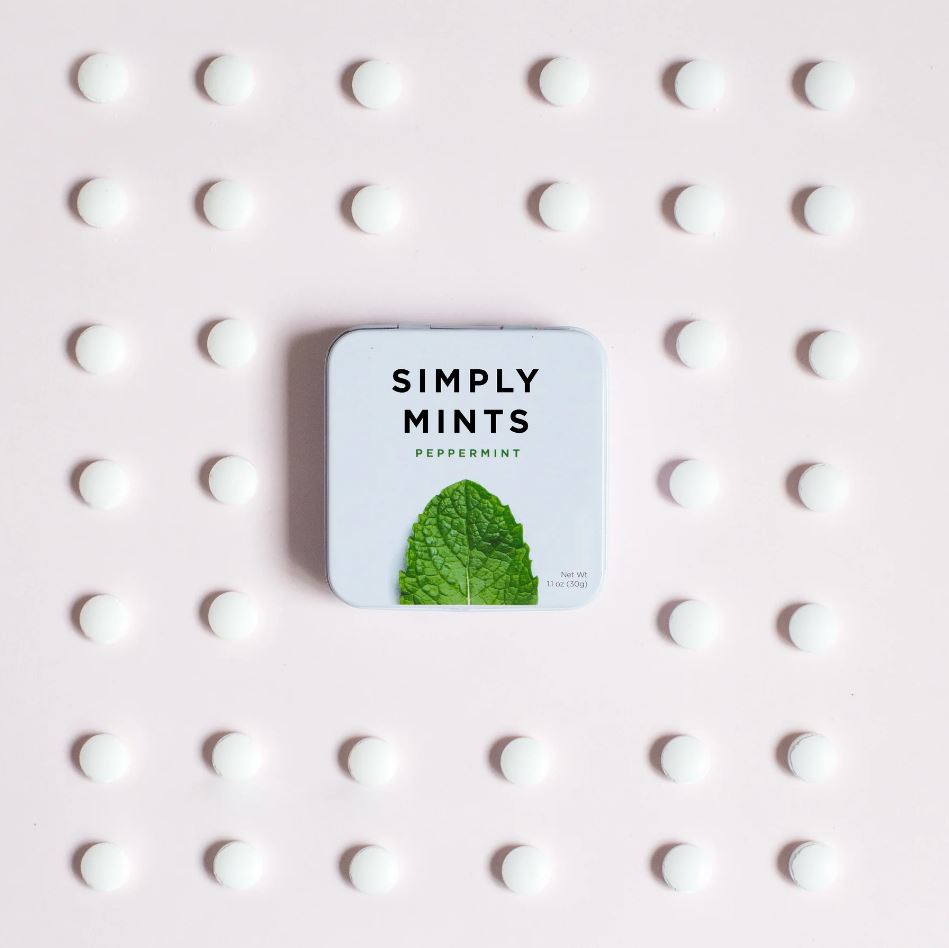 Simply Mint All Natural Peppermints 30ct