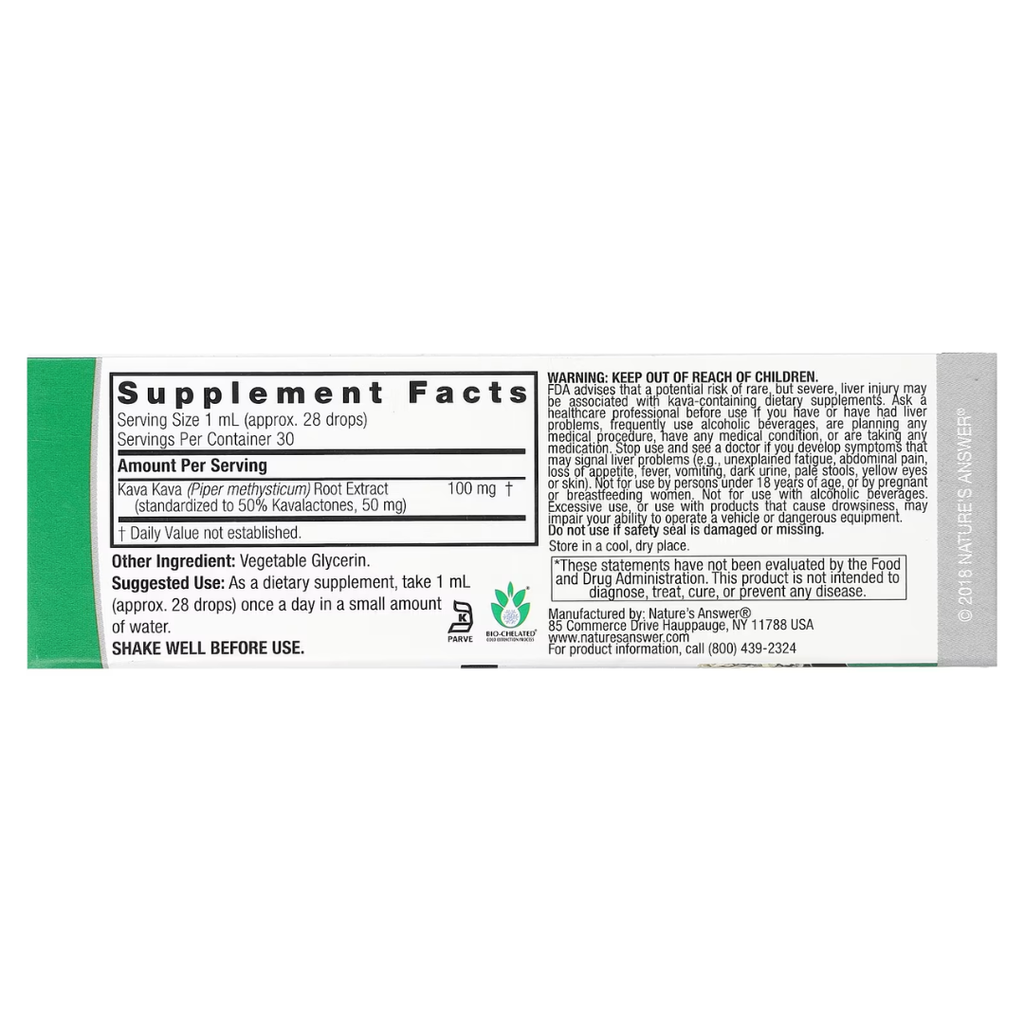 Nature's Answer Kava 6 30ml