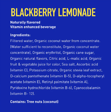 Roar Organic Blackberry Lemonade 18 fl. oz.