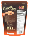 Sun Tropics Coco Rolls Salted Caramel Rolled Coconut Wafer 4oz