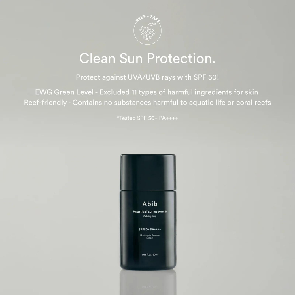 Abib Calming Heartleaf Sun Essence Drops 50ml