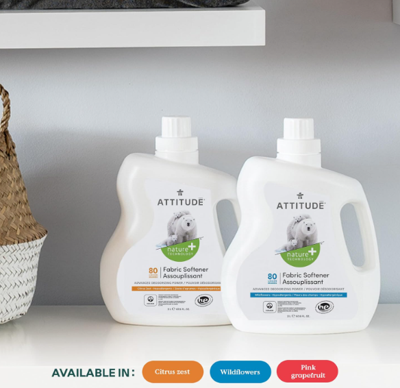 Attitude Fabric Softener Wildflowers 2L - 80 Loads