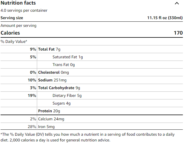 Owyn Plant Based Dark Chocolate Protein Shake 11.14oz.