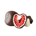 Tru Fru Nature's Raspberries Hyper Chilled In White And Milk Chocolate 8oz.