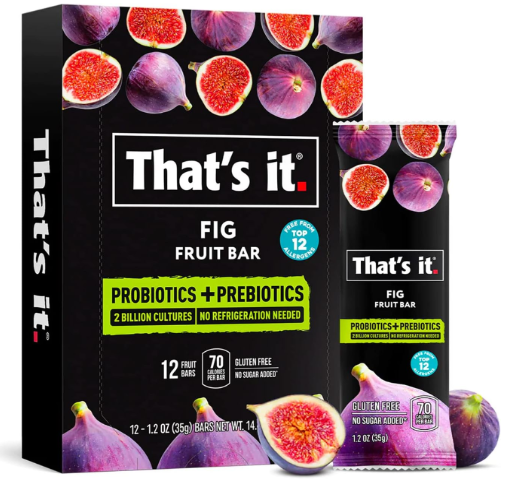 That's It Probiotic Fig Fruit Bar 1.2oz.