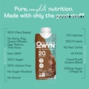 Owyn Plant Based Dark Chocolate Protein Shake 11.14oz.