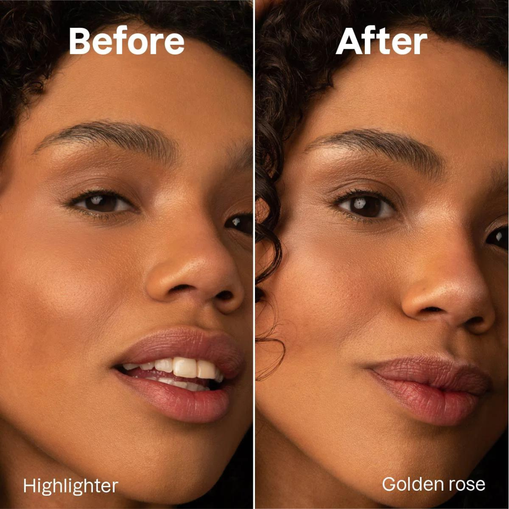 Attitude Oceanly Cream Highlighter Stick Golden Rose 0.3oz