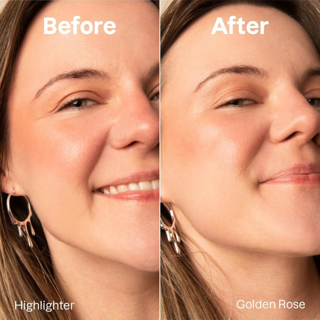 Attitude Oceanly Cream Highlighter Stick Golden Rose 0.3oz