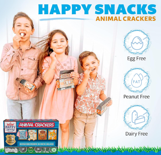 Happy Snacks Non-Gmo Animal Crackers 2 oz.