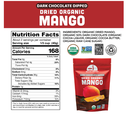 Mavuno Harvest Organic Dark Chocolate Dried Mango 3oz.