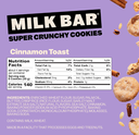 Milk Bar Crunchies Cinnamon Toast Cookies 4.5oz.